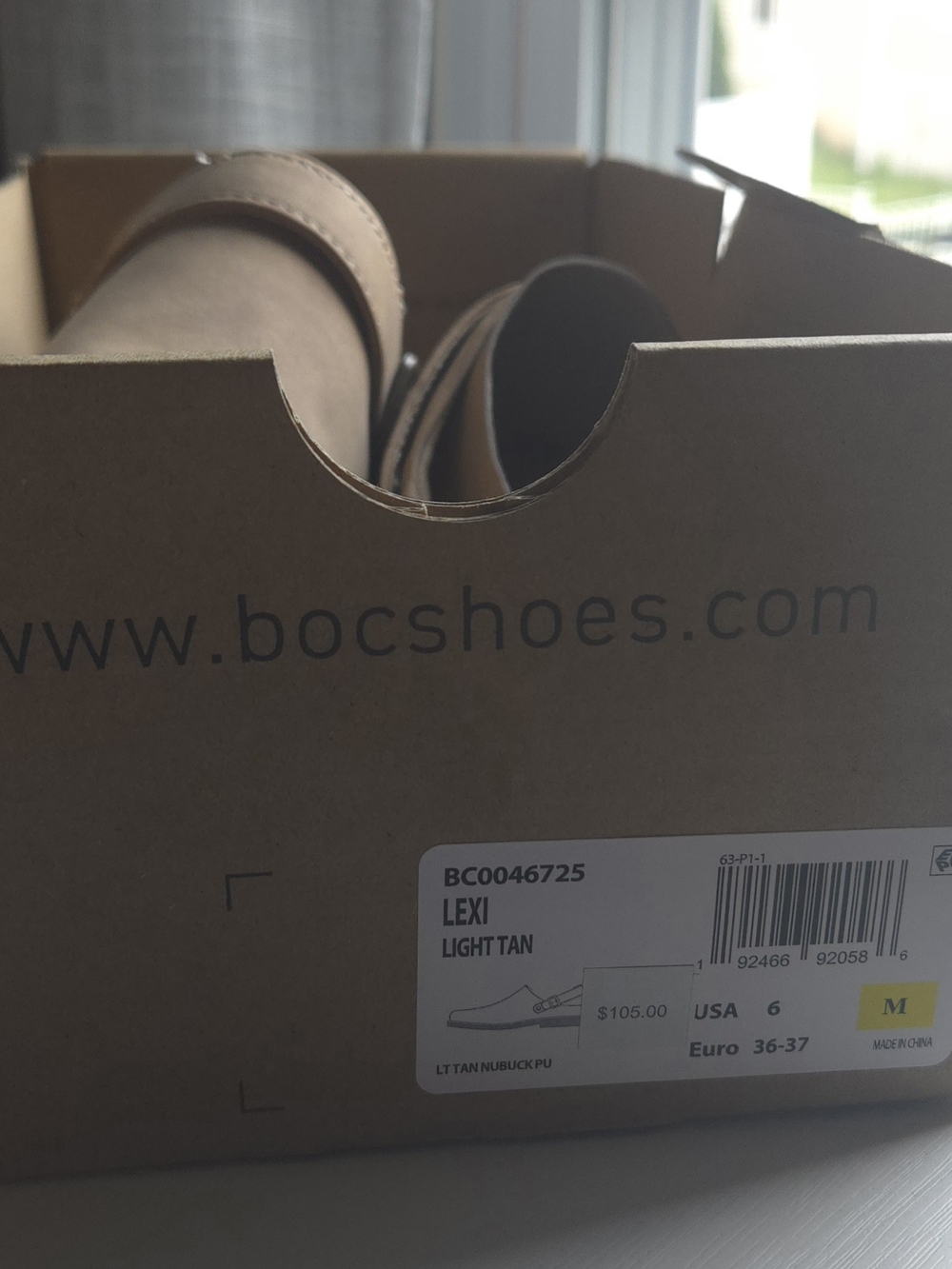 BOC Women's Light Tan Shoes
